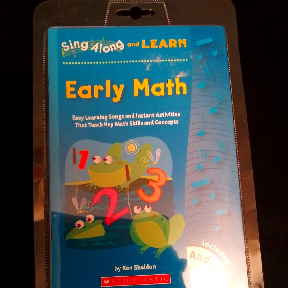 Early Math sing along book